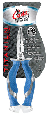 CUDA 7" Titanium Bonded Ring Splitter Pliers
