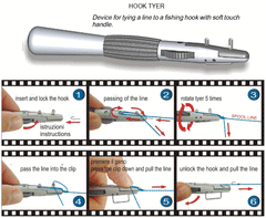 Stonfo Hook Tyer Tool Size Large chart guide