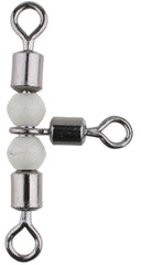 Mikado 3 Way Barrel Swivel With White Beads