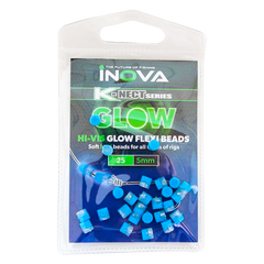 INOVA Flexi Bead DUO GLOW 5mm blue