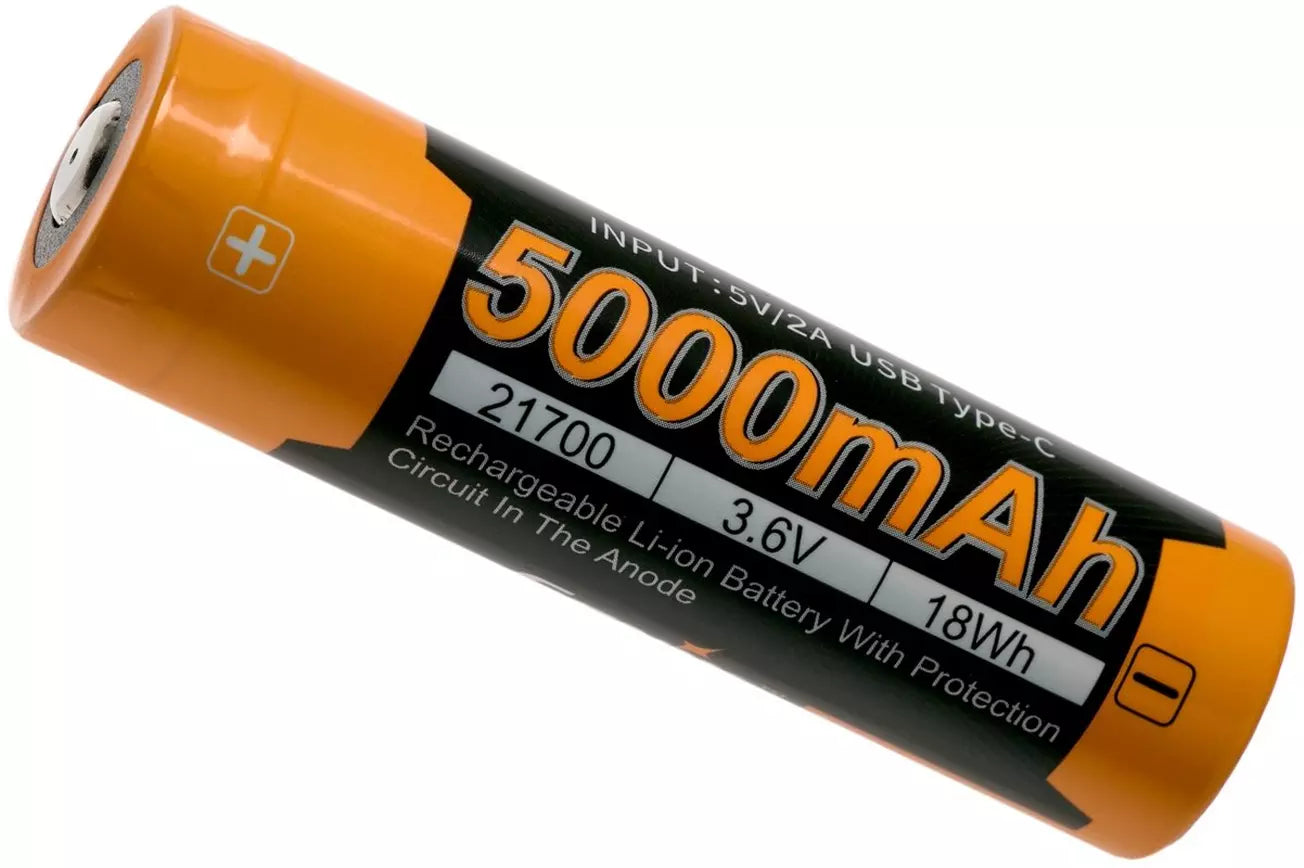 Fenix ARB-L21-5000 21700 Li-ion Battery 5000 mAh