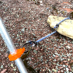 Spooligan Orange Extension Leg HEX anchored