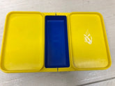 Yuki Jolly Sliding Bait Tray Blue-Yellow