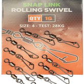 Inova Snap Link Rolling Swivels 3 Sizes