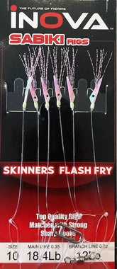 INOVA Skinners Flash Fry SABIKI Rigs