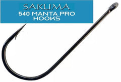 Sakuma 540 Manta Pro Series Hooks Size 4 Box Of 25 Hooks