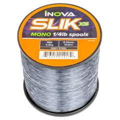 INOVA Slik GREY 1/4lb Monofilament Mainline