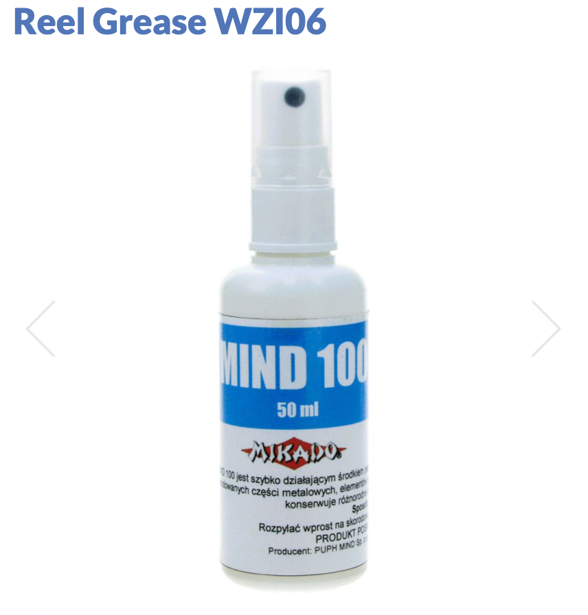 Mikado Fishing Reel Grease Spray 50ml