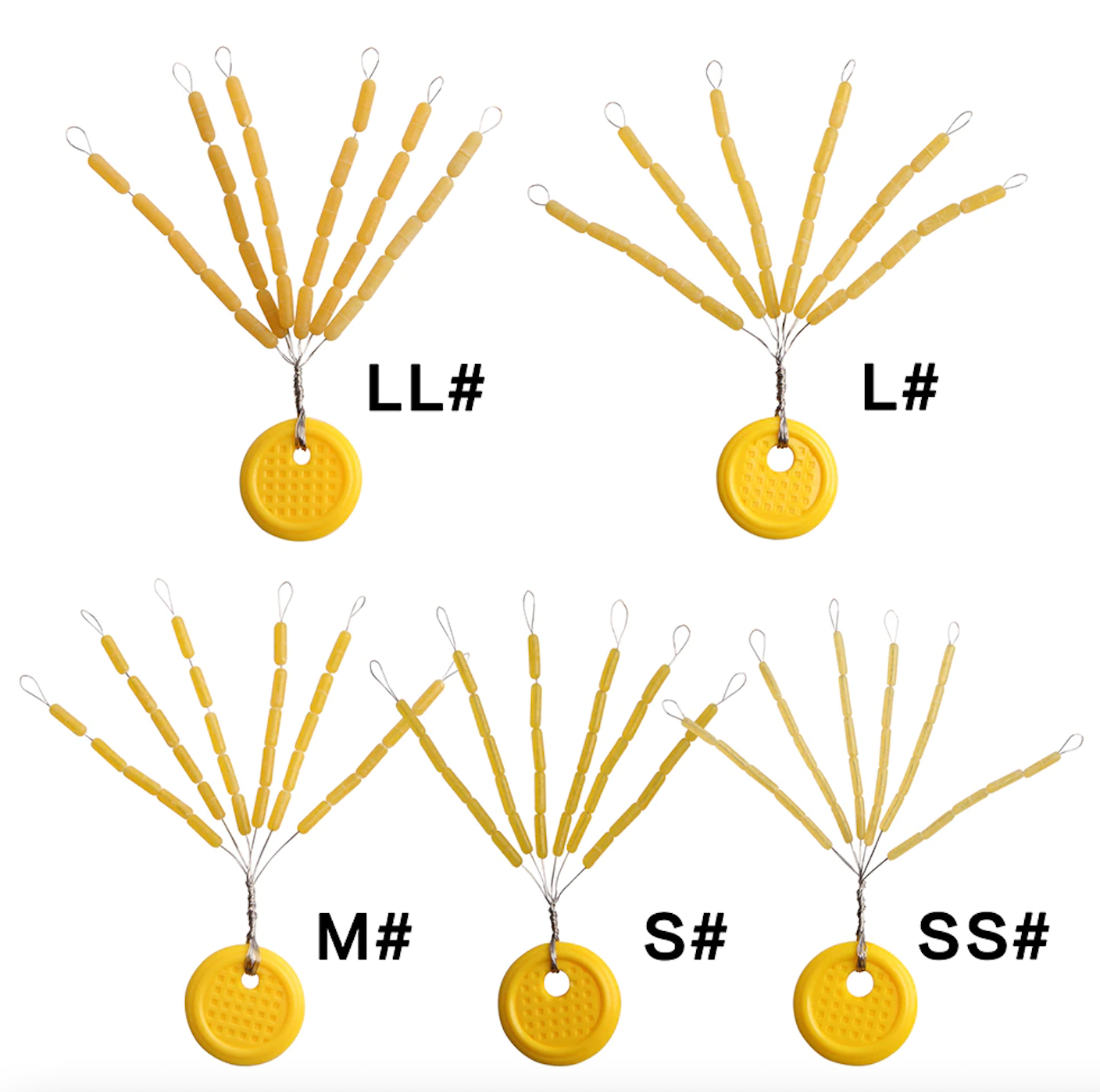 Mikado Silicone Snood Float Stops