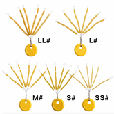 Mikado Silicone Snood Float Stops
