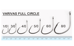 VARIVAS Full Circle Hooks multi size