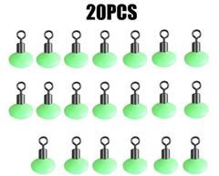 MIZU Green Pulley Beads Pack 6 20pcs
