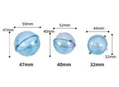 MIZU Clear Bubble Floats 47mm - Pack of 5