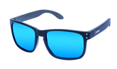 AKIOS POLARIZED ICE BLUE SUNGLASSES