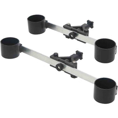 Ian Golds 10 Inch Super Black Match Double Cups 2pcs