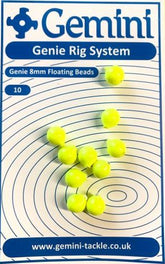 Gemini Yellow 6mm 8mm 10mm Floating Beads