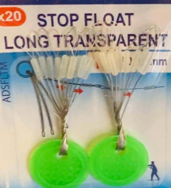 Flashmer Stop Float Long Transparent 3 Sizes