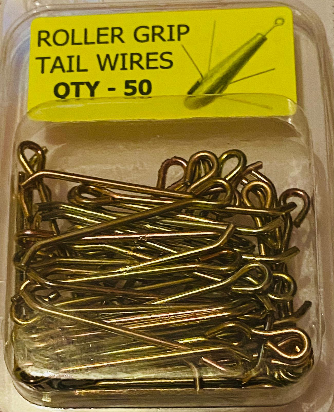 Fishing Lead Roller Grip Long Tail Wires 50pcs