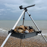 ANGLEX MEDIUM GREY TRAY & CONNECTORS BASIC