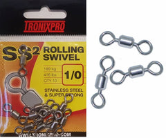 Tronixpro SS2 Rolling Swivel Stainless Steel 1/0