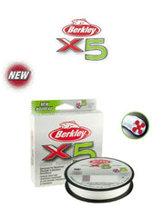 Berkley X5 Braid Tresse Crystal 300m