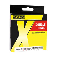 TRONIXPRO Dongle Braid 200lb Yellow