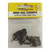 Breakaway Mini Rig Crimps For 0.09mm 50lb - 80lb Rig Body 50pkt