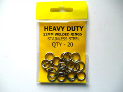 CJT Stainless Steel Dongle Rings