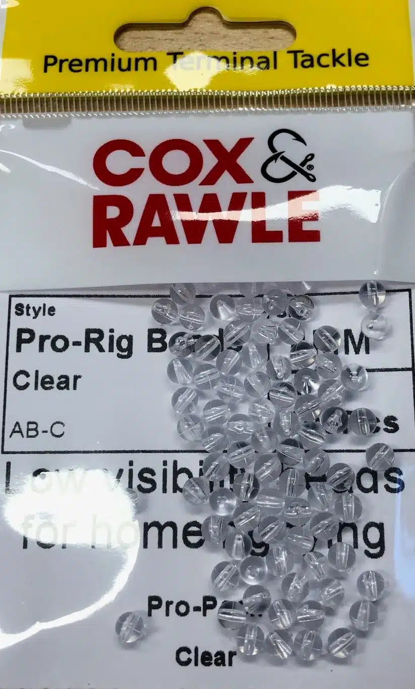Cox & Rawle 4mm Attractor Beads Clear