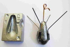 CJT Dumpy Distance Roller Grip Mould fishing