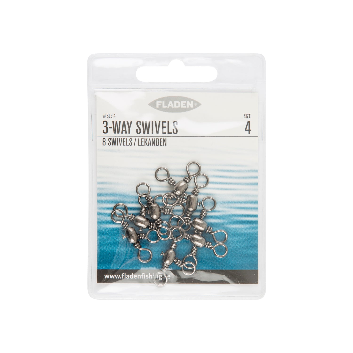 Fladen Fishing 3 Way Swivels