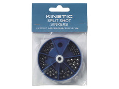 Kinetic Split Shot Sinkers Assorted Box