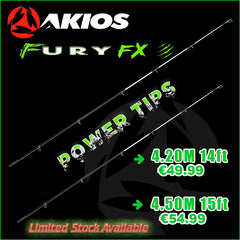 Akios Fury Fx Power Tips 4.2m & 4.5m