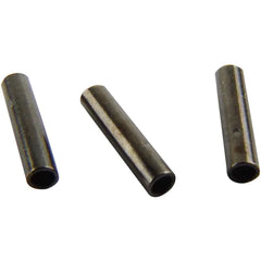 Mustad Black Single Crimp Sleeves 3pcs