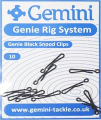 Gemini Black Snood Clips G3322