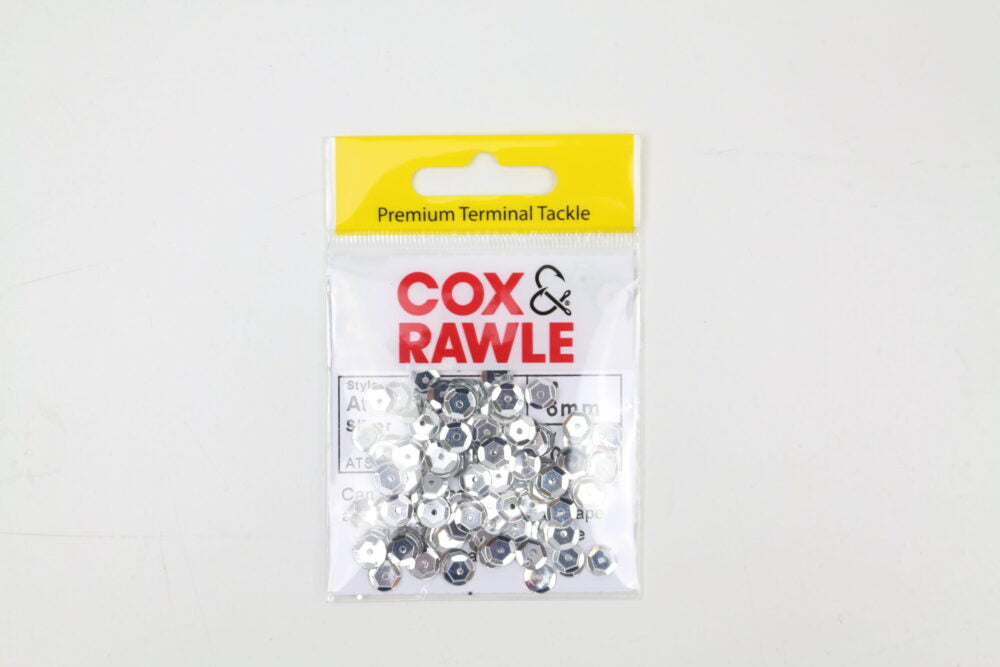 Cox & Rawle Attractor Sequins 6mm Silver
