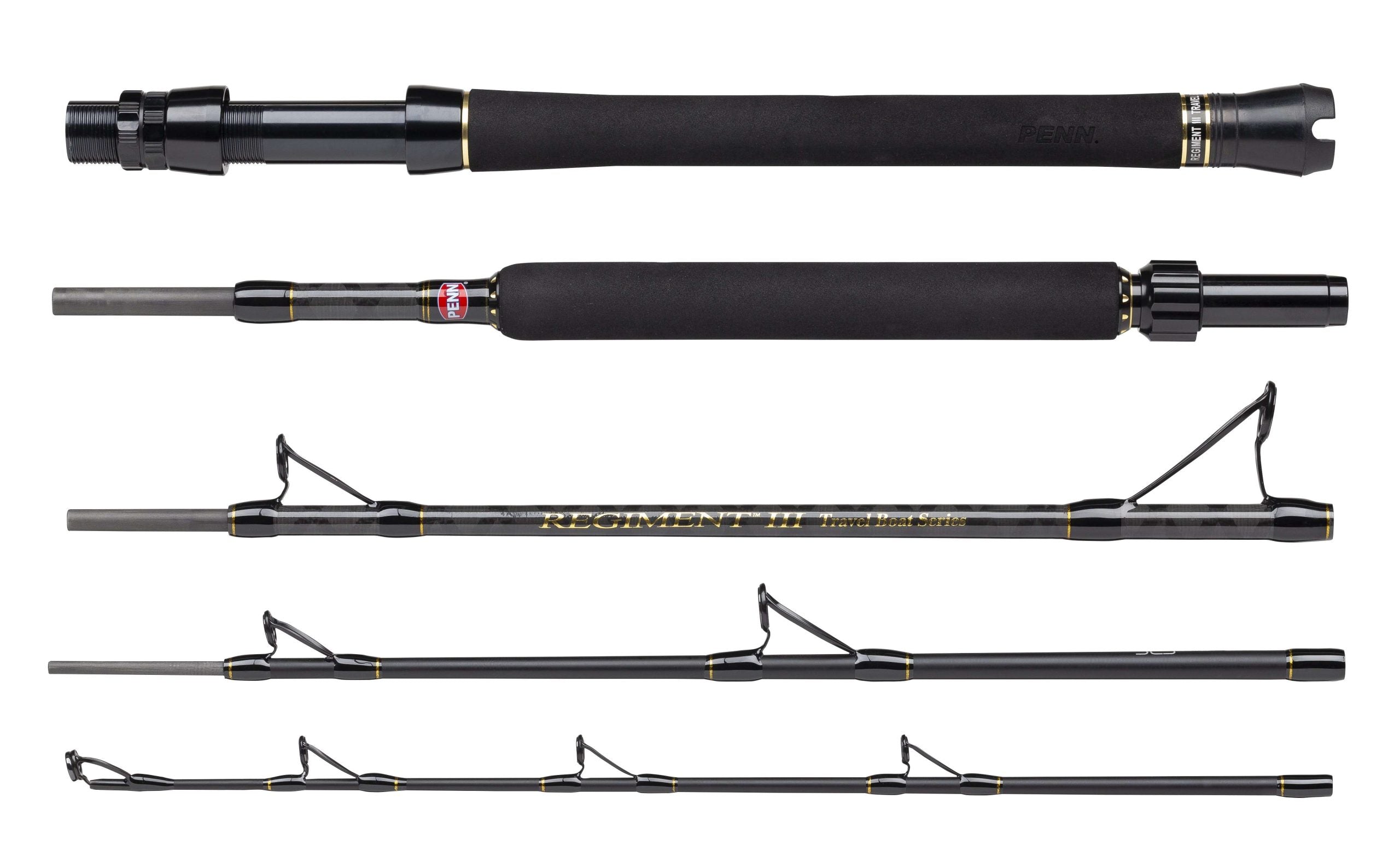 PENN Regiment III Travel Boat Rod 12-20lb 7ft 5pcs