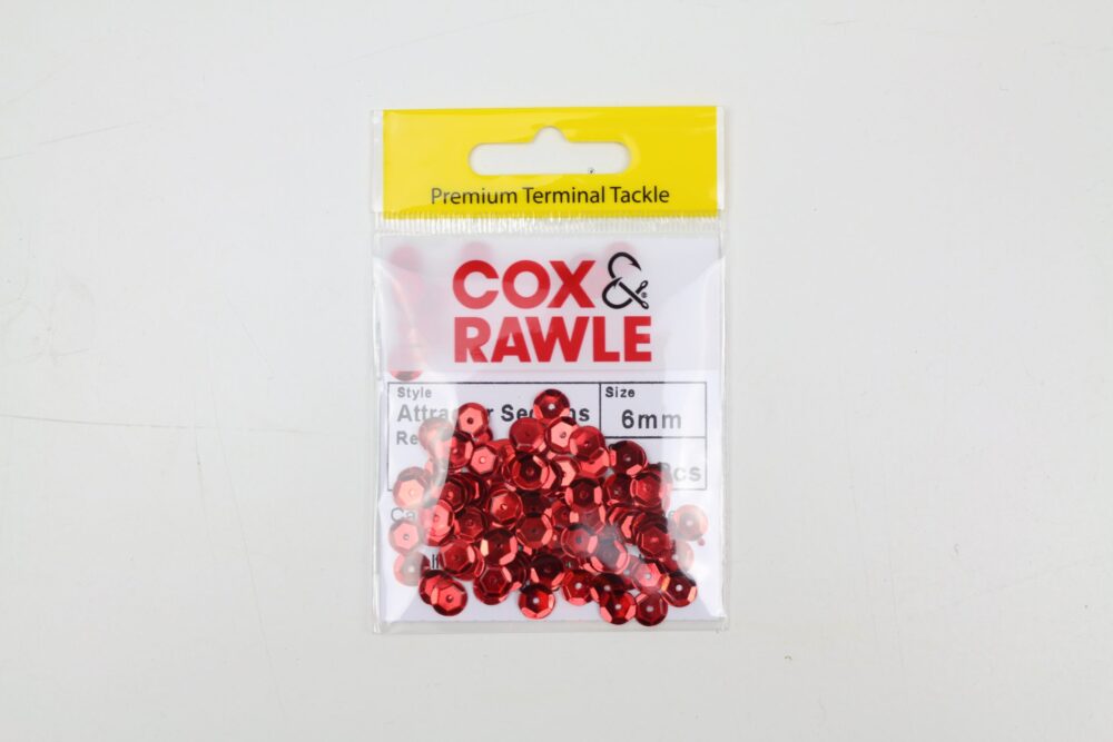 Cox & Rawle Attractor Sequins 6mm Red