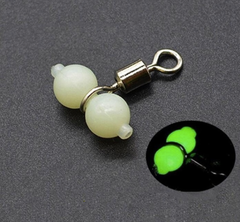 INOVA Fishing Glow In-Line Beaded Swivels (2 Sizes Available)