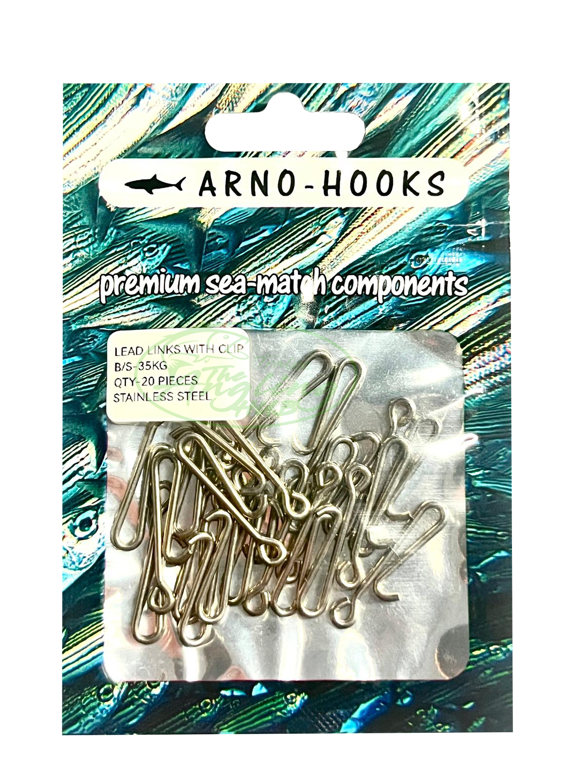 Arno Hooks Lead Link With Clip 35kg