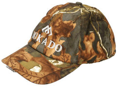 Mikado Camouflage Baseball Cap With LED Lights