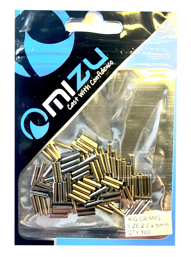MIZU Rig Crimps 8mm 100pcs