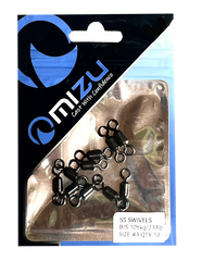 MIZU Stainless Steel Power Rolling Swivels