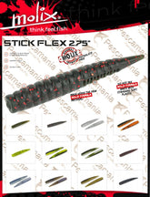 Molix Stick Flex 2.75" 6pcs