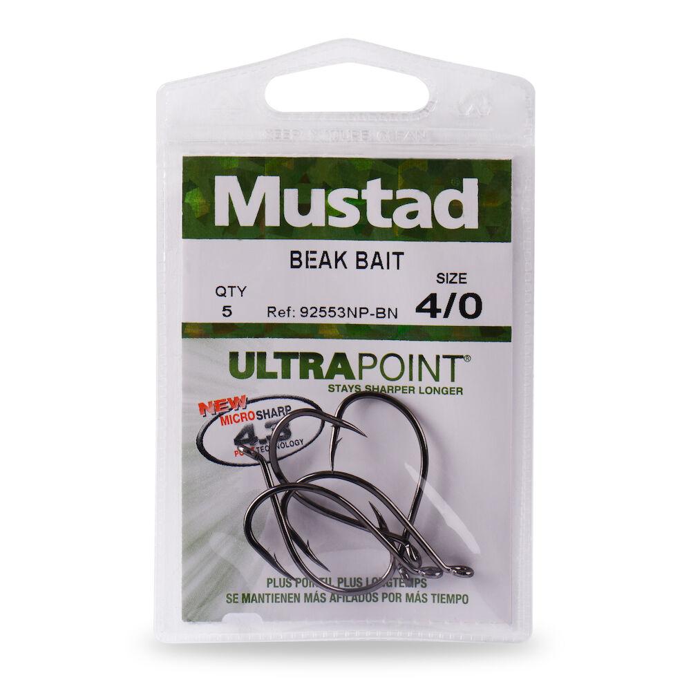 Mustad Beak Bait Black Nickel Hooks