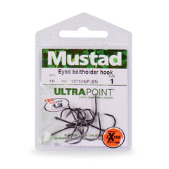 Mustad Eyed Baitholder Hooks