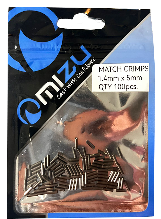 MIZU Match Crimps 5mm 100pcs Bags