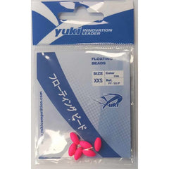 YUKI Oval Floating Beads Pink XXS
