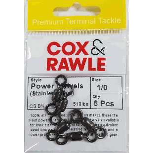 Cox & Rawle Swivels 100% Stainless Steel Swivels