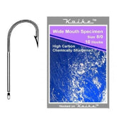 Koike High Carbon Wide Mouth Specimen Hooks 9/0 & 10/0
